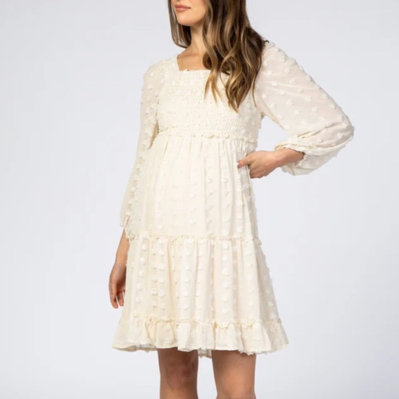 [Pink Blush] NWOT Maternity Dress - Picture 2 of 9